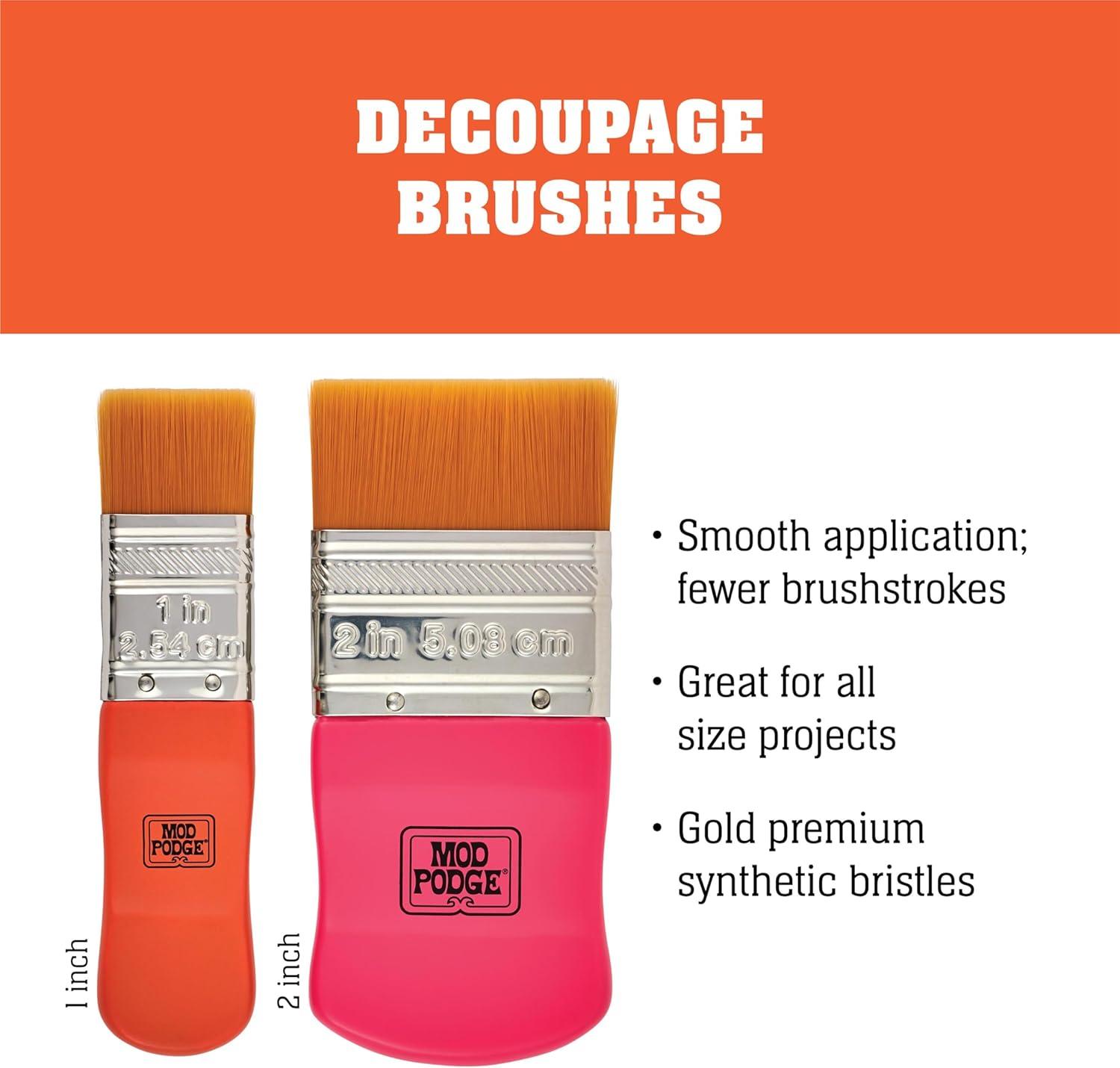 image:imageMod Podge Brush Set Small Multicolor 2 Count