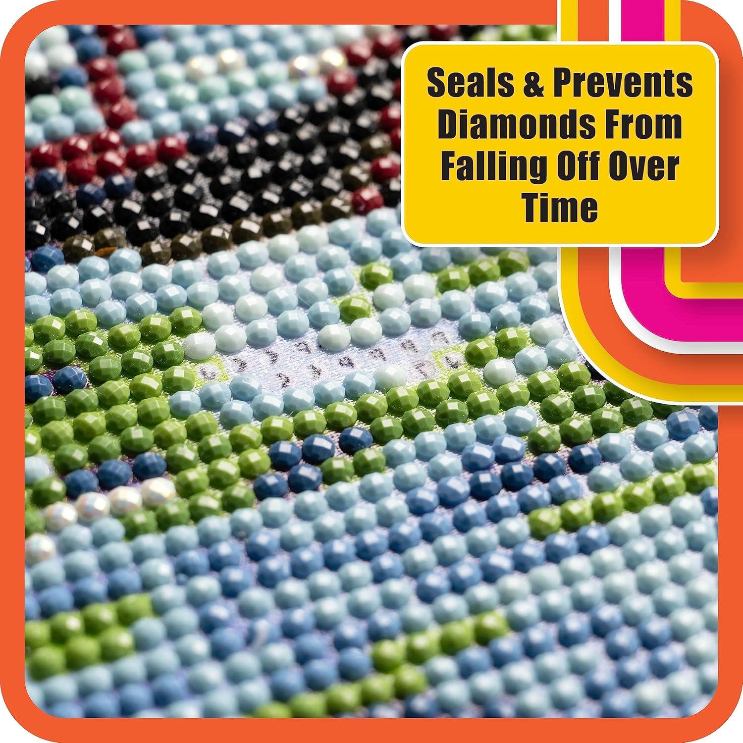 image:imageMod Podge Diamond Top Coat Premium AllinOne Glue Sealer and Finish Perfect for Preserving Diamond Puzzle Arts and Crafts Projects CS27590