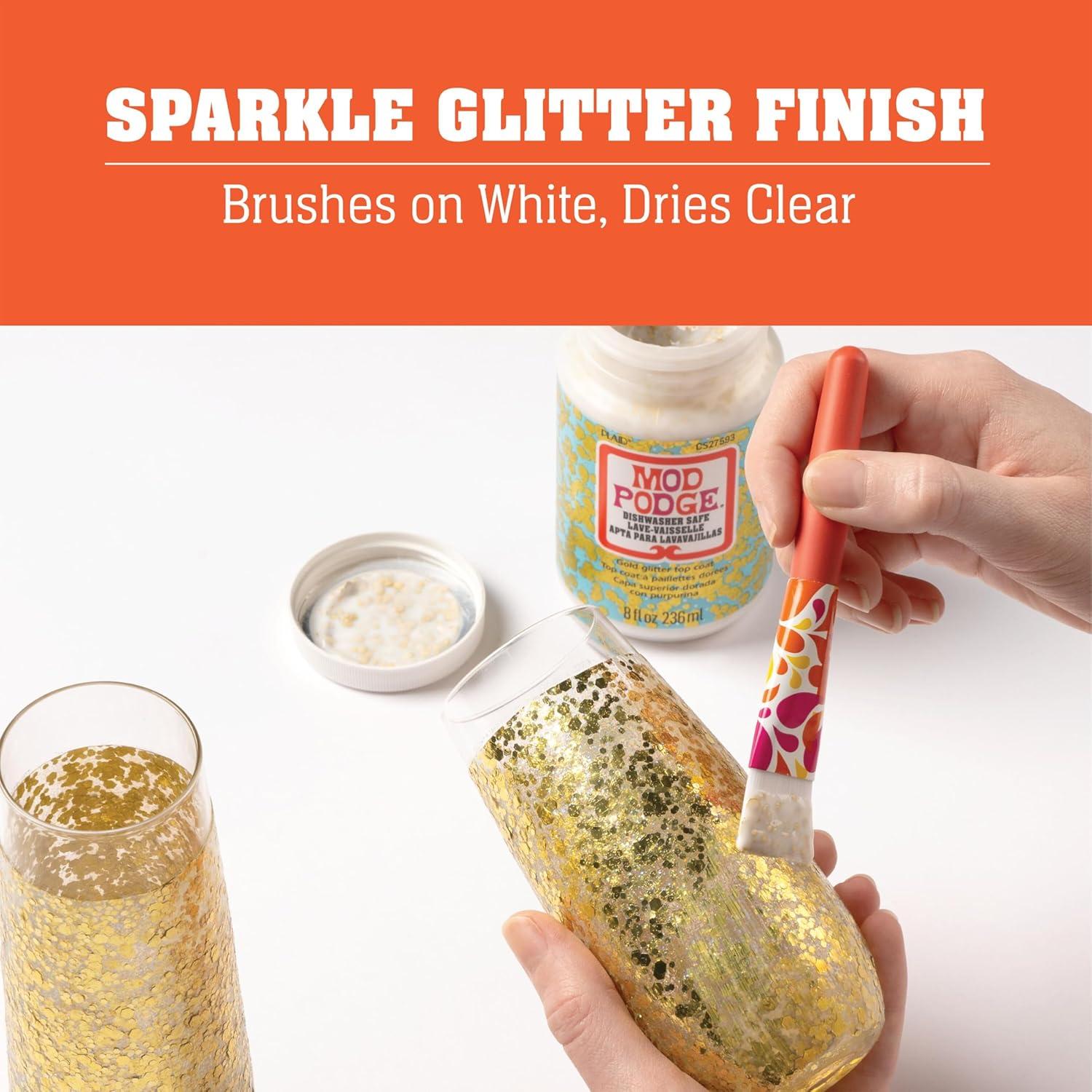 image:imageMod Podge Dishwasher Safe Decoupage Set Includes 3 Soft Bristle Brushes Perfect for DIY Arts and Crafts Projects