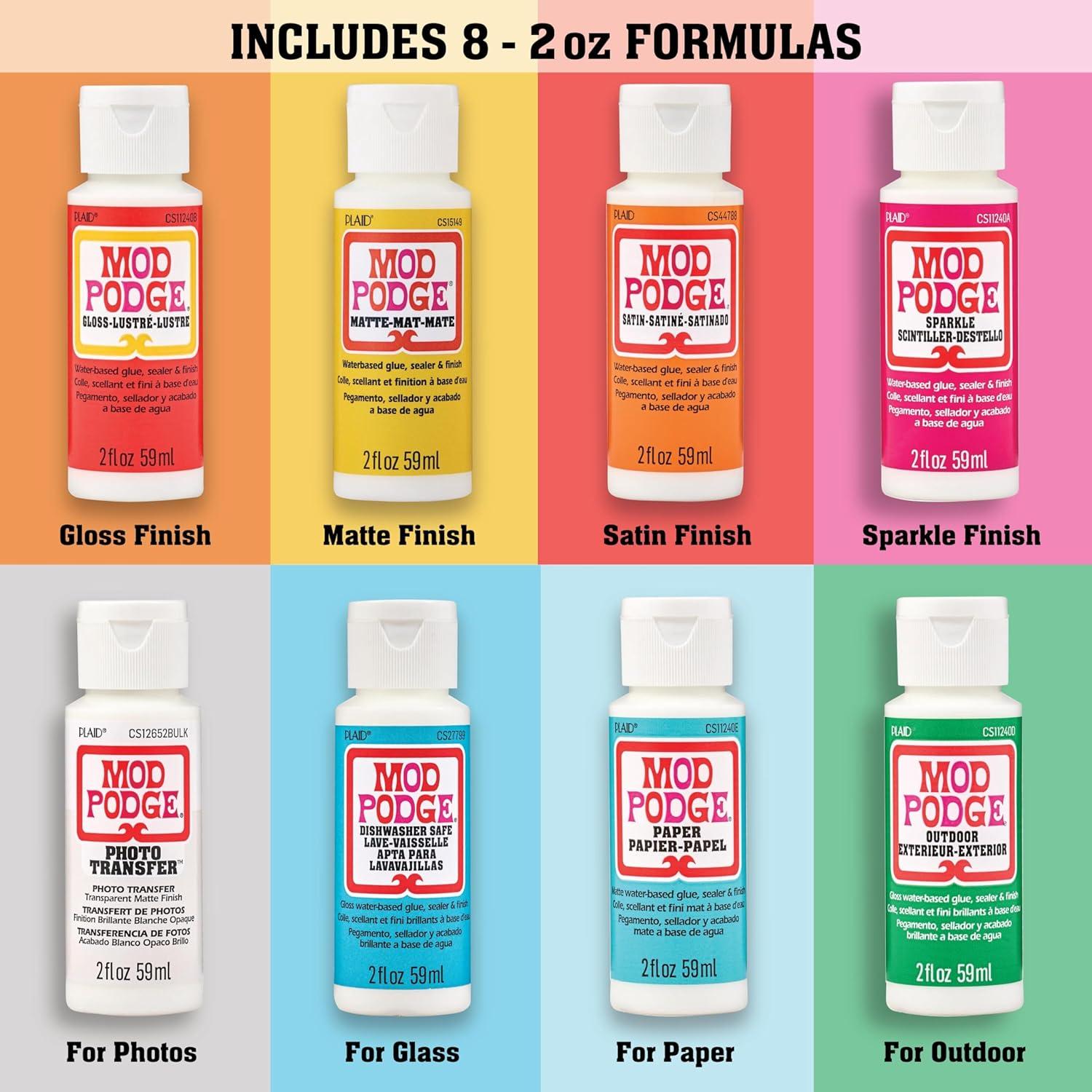 image:imageMod Podge Essential Decoupage Kit Featuring 8 Formulas and 10 Tools Perfect for DIY Arts and Crafts Projects
