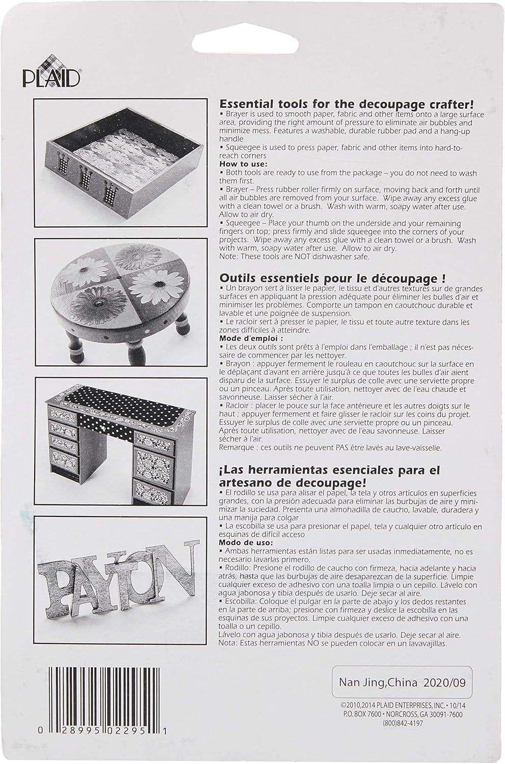 image:imageMod Podge Professional Decoupage Tool Set 2295Decoupage Tool Set