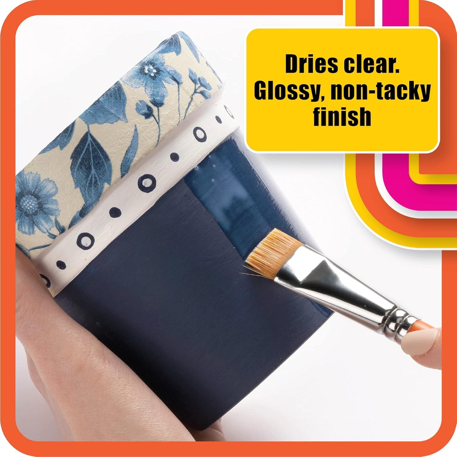 image:imageMod Podge Water Resistant Glue and Sealer 4 fl oz Premium Acrylic Craft Sealer Perfect for Easy to Apply DIY Arts and Crafts CS25386