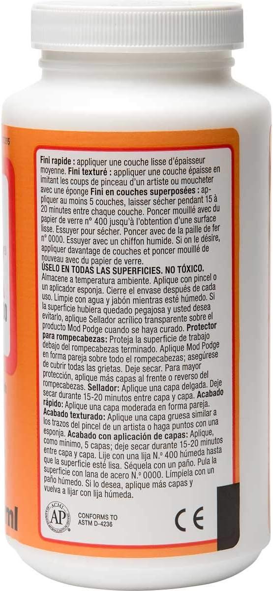 image:imageMod Podge Waterbase Sealer Glue and Finish Satin 16 Ounce