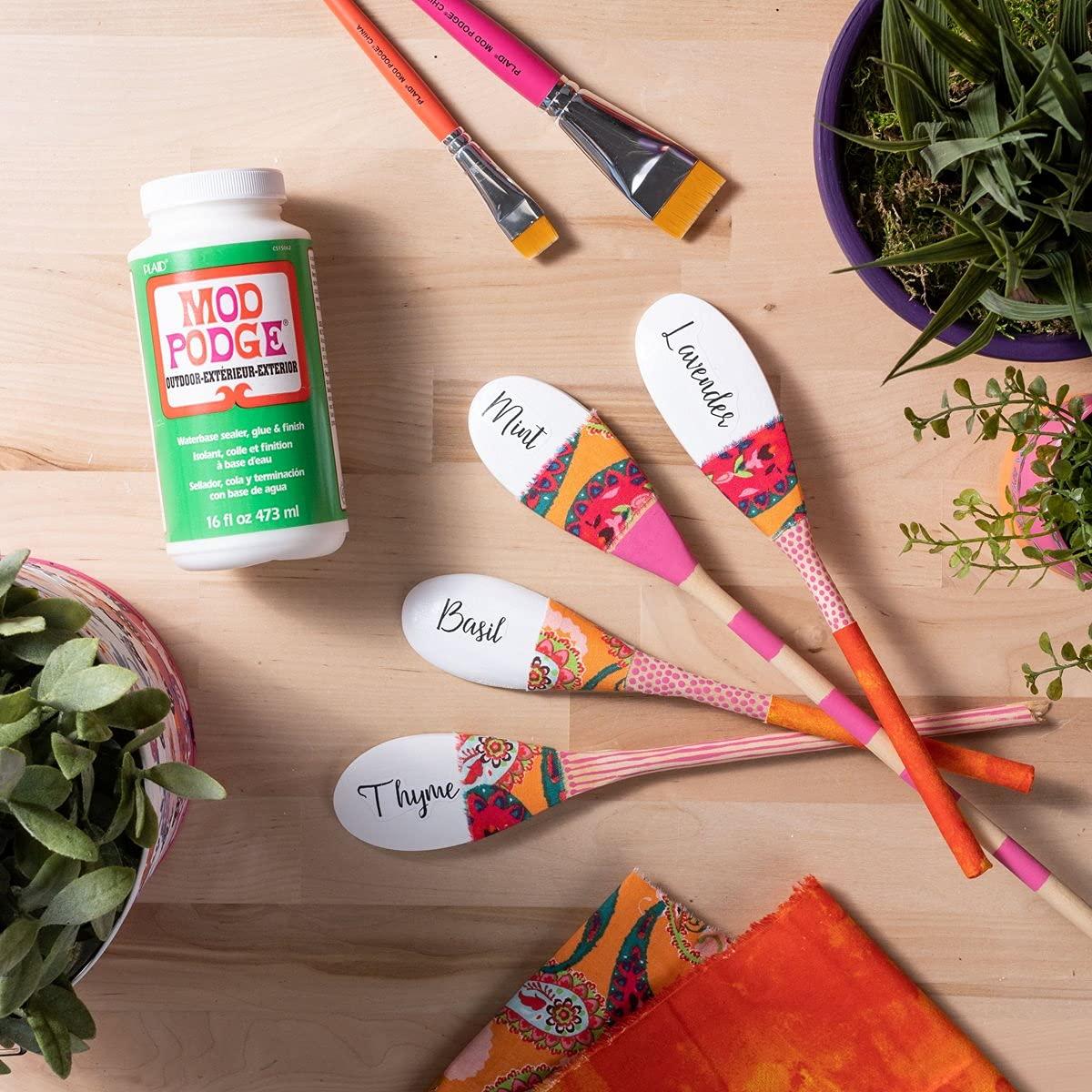 image:imageMod Podge Waterbase Sealer Glue and Finish for Outdoor 8Ounce CS11220 Clear Finish16 ounce