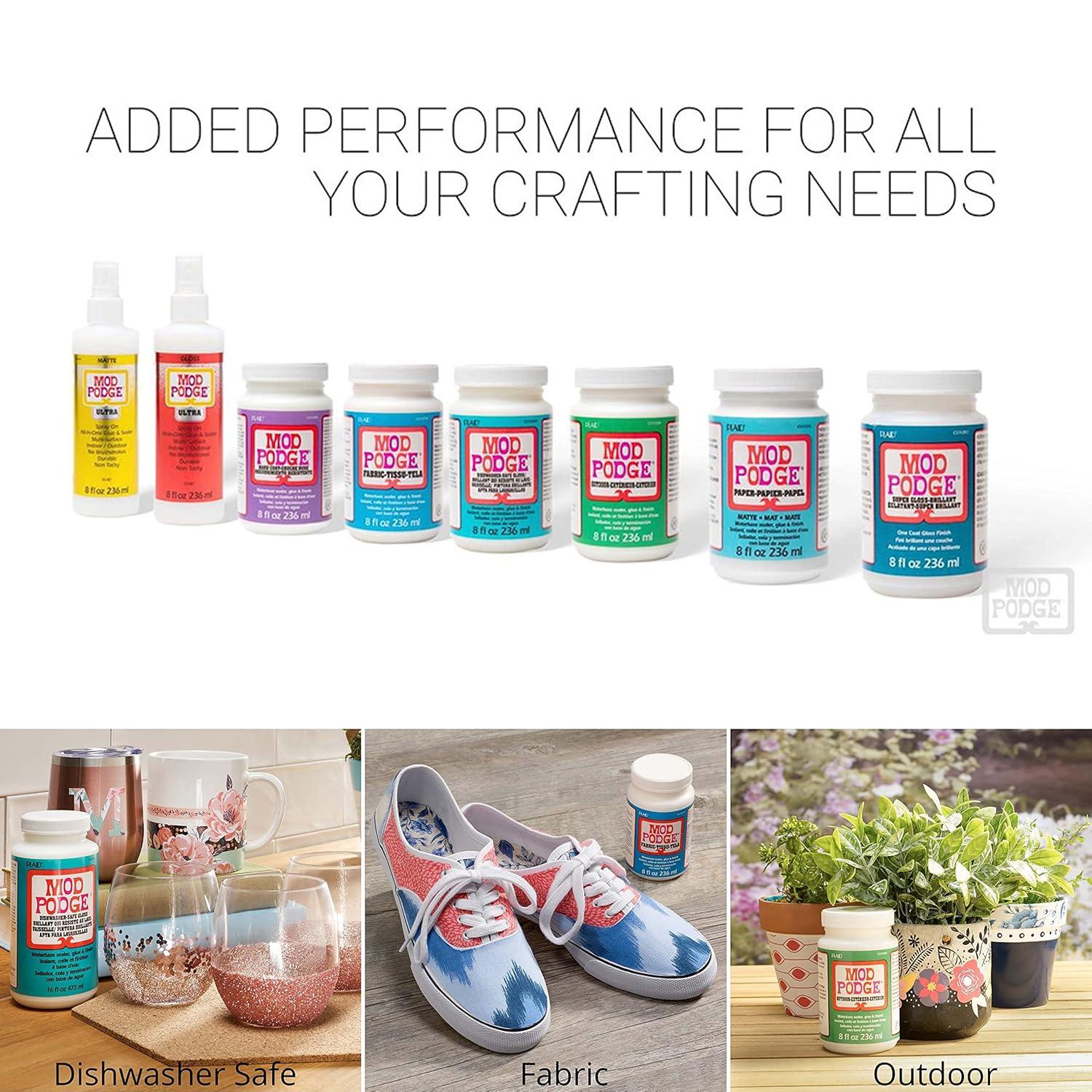 image:imageMod Podge Waterbase Sealer Glue and Finish for Outdoor 8Ounce CS11220 Clear Finish8 ounce
