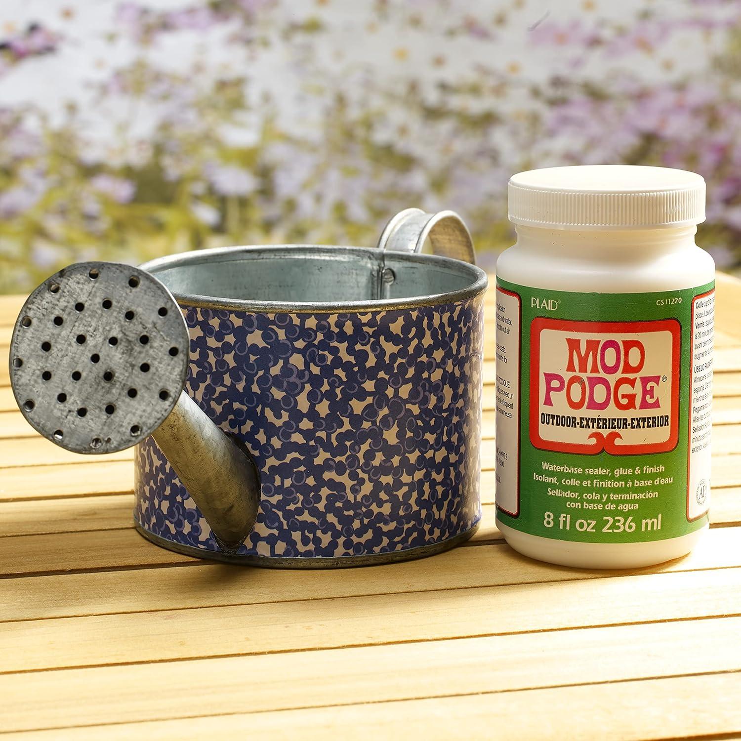 image:imageMod Podge Waterbase Sealer Glue and Finish for Outdoor 8Ounce CS11220 Clear Finish8 ounce