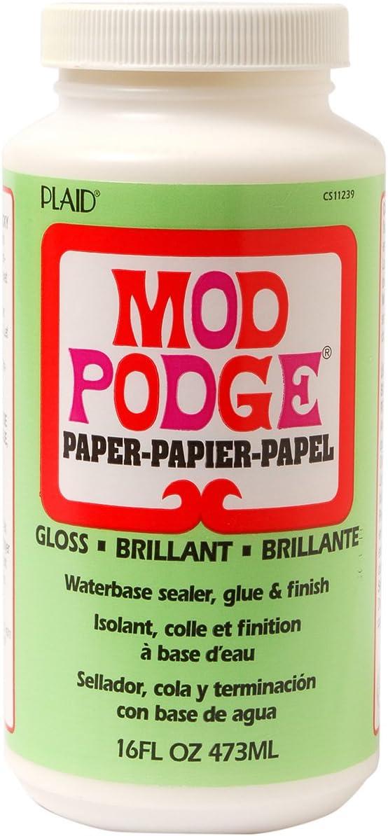 image:imageMod Podge Waterbase Sealer Glue and Finish for Paper 8Ounce CS11238 Gloss FinishGloss