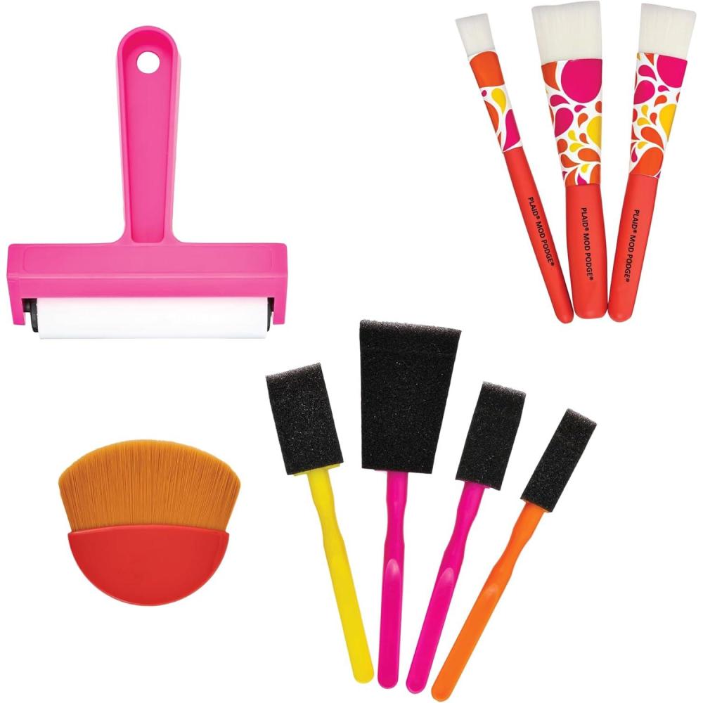 image:imageMod Podge 10 Piece Tool Kit Perfect for a Variety of Decoupage Arts and Crafts Projects