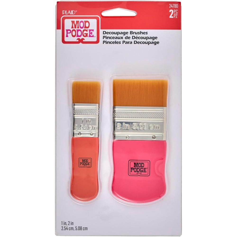 image:imageMod Podge Brush Set Small Multicolor 2 Count