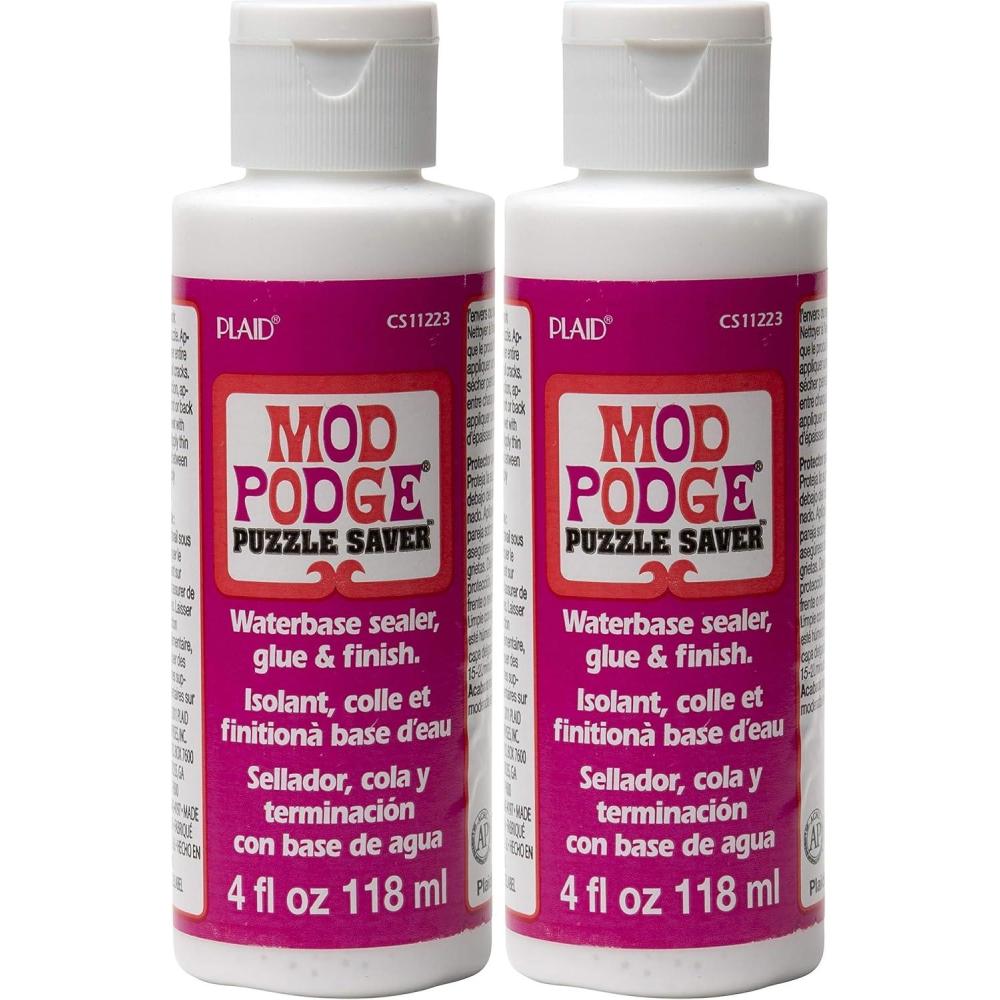image:imageMod Podge Puzzle Saver 8Ounce CS15068 White4 Fl Oz Pack of 2