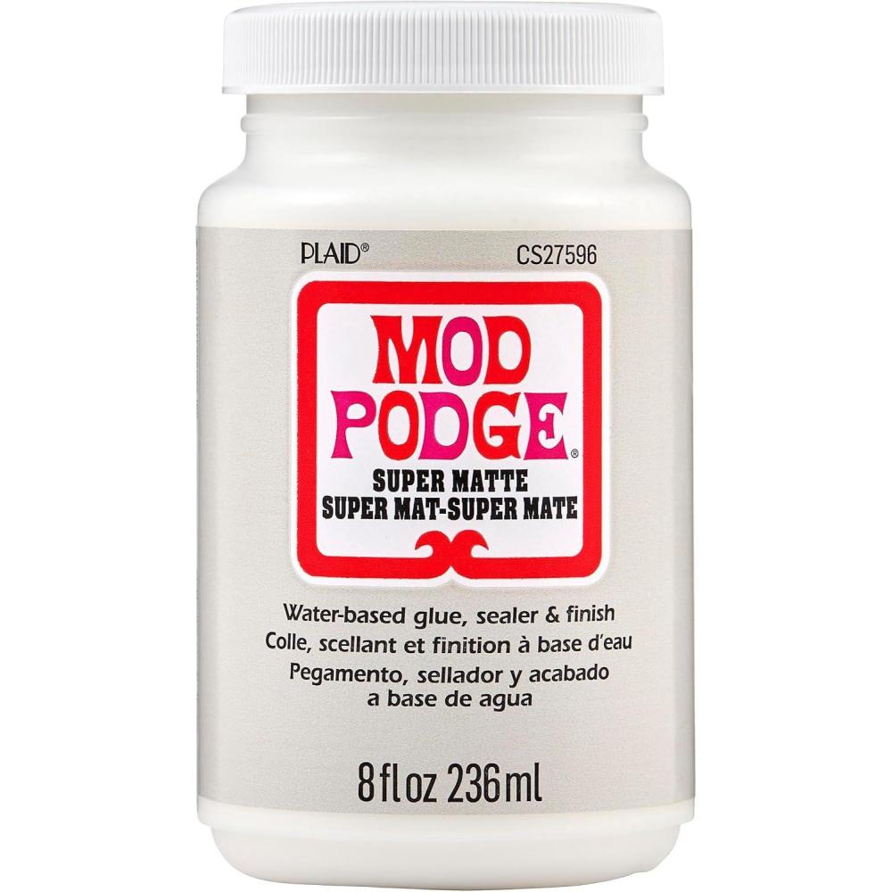 image:imageMod Podge Super Matte Premium AllinOne Glue Sealer and Finish 8 fl oz CS27596
