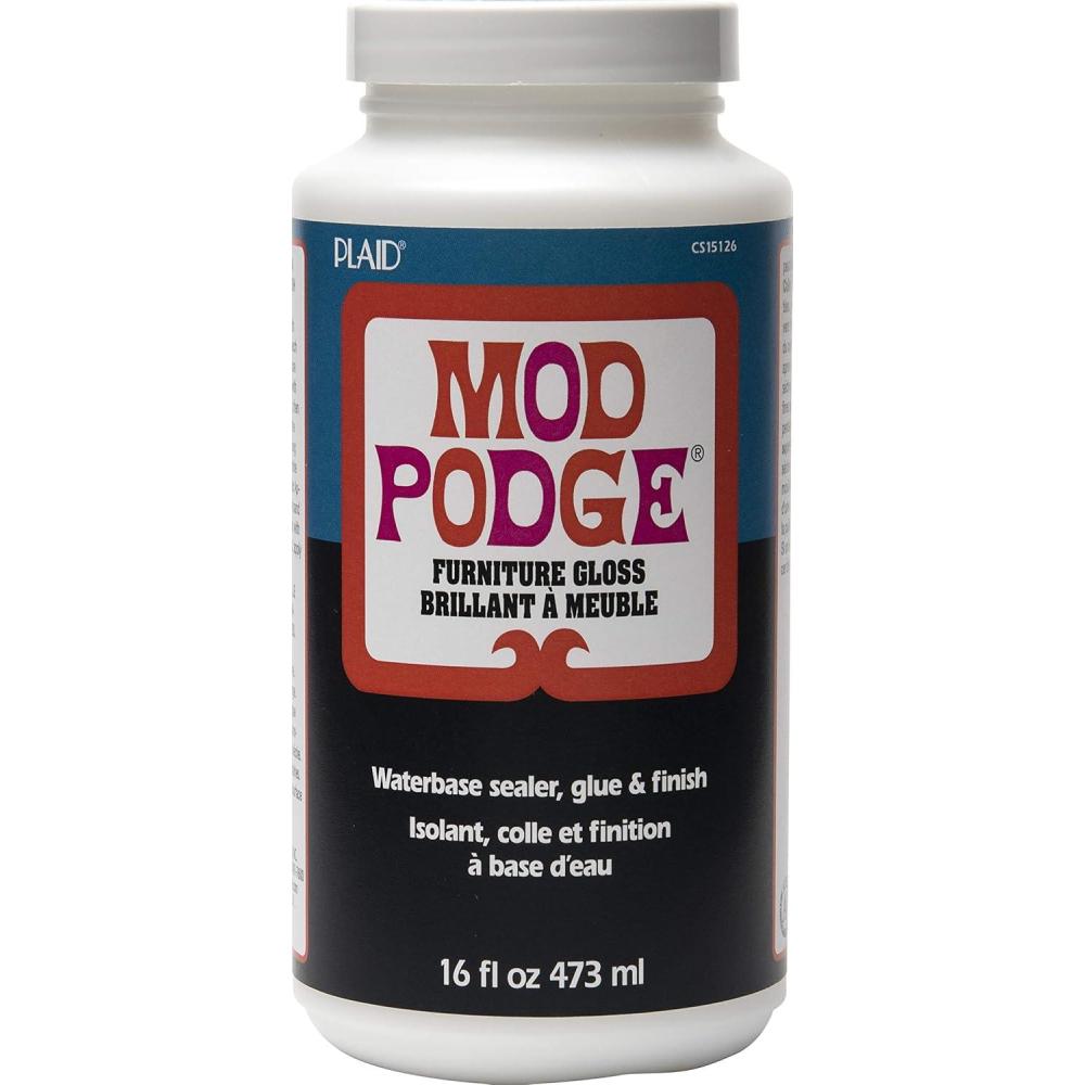 image:imageMod Podge Waterbase Sealer Glue and Finish for Furniture 16Ounce CS15126 Gloss Finish