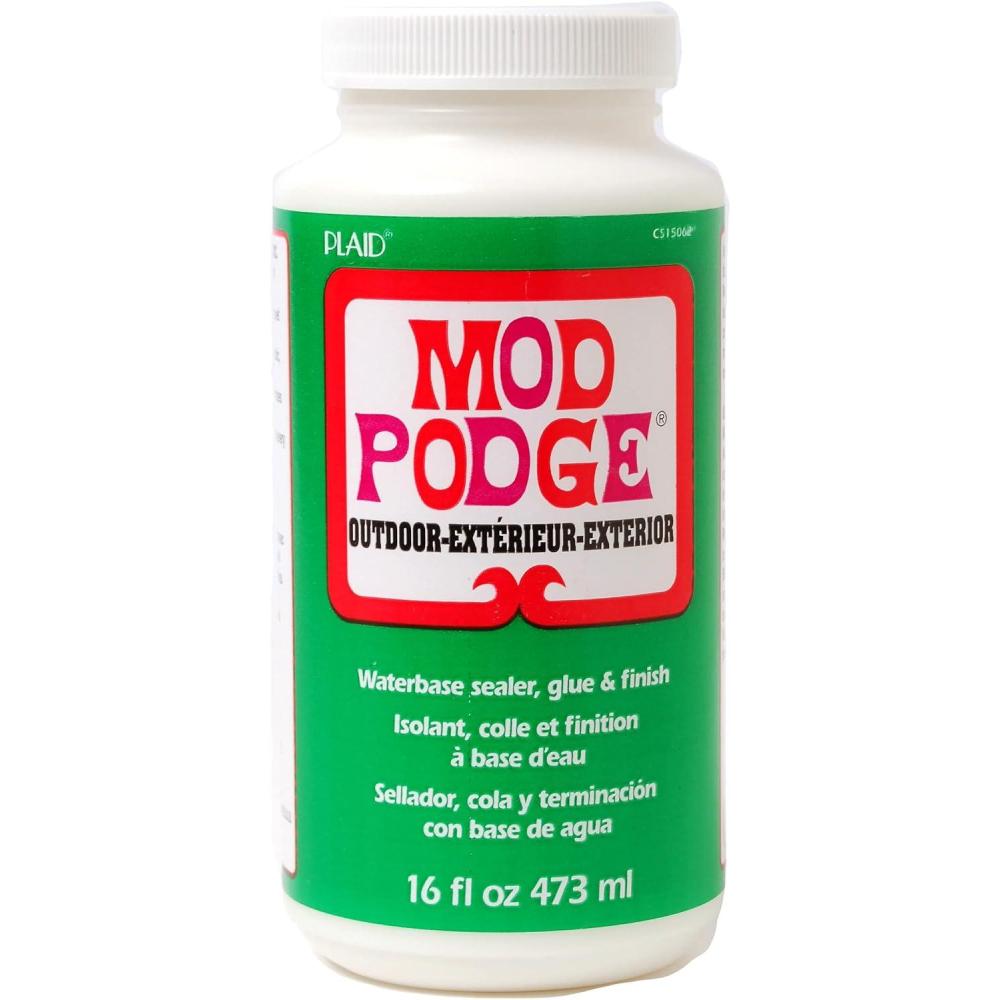 image:imageMod Podge Waterbase Sealer Glue and Finish for Outdoor 8Ounce CS11220 Clear Finish16 ounce
