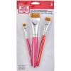 image:imageMod Podge Furniture Brush Set of 3 1 14Inch 1116Inch 38Inch 24781 One Each Original VersionDecoupage Brush 3 PC