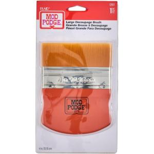 Mod Podge Brush Applicator 4-Inch, 12917 Gold Taklon, 1 Pack