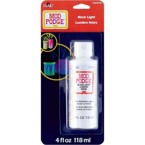 Mod Podge CS44794 Blacklight Blue Sealer, 4 oz