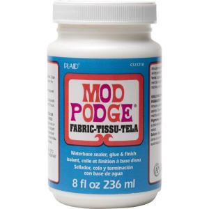 Mod Podge Eight Fabric, 8-ounce, Transparent, 8 Fl Oz(Fabric)
