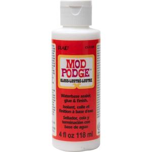 Mod Podge Gloss Sealer, Glue & Finish: All-in-One Craft Solution- Quick Dry, Easy Clean, for Wood, Paper, Fabric & More. Non-Toxic – Craft with Confidence, Made in USA, 64 oz., Pack of 1(4 Ounce)