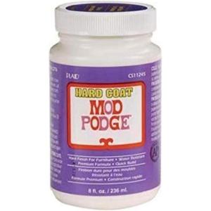 Mod Podge Hard Coat for Furniture, 8-Ounce (CS11245), Clear