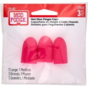 Mod Podge Hot Glue Gun Finger Caps, Original Version