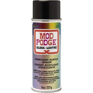 Mod Podge Iridescent Acrylic Spray Sealer, 8 oz(Iridescent)