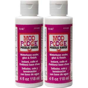 Mod Podge Puzzle Saver (8-Ounce), CS15068, White(4 Fl Oz (Pack of 2))