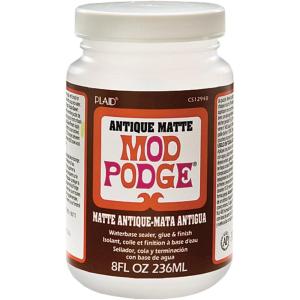 Mod Podge Waterbase Sealer, Glue and Finish (8-Ounce), CS12948 Antique Matte(8-ounce)