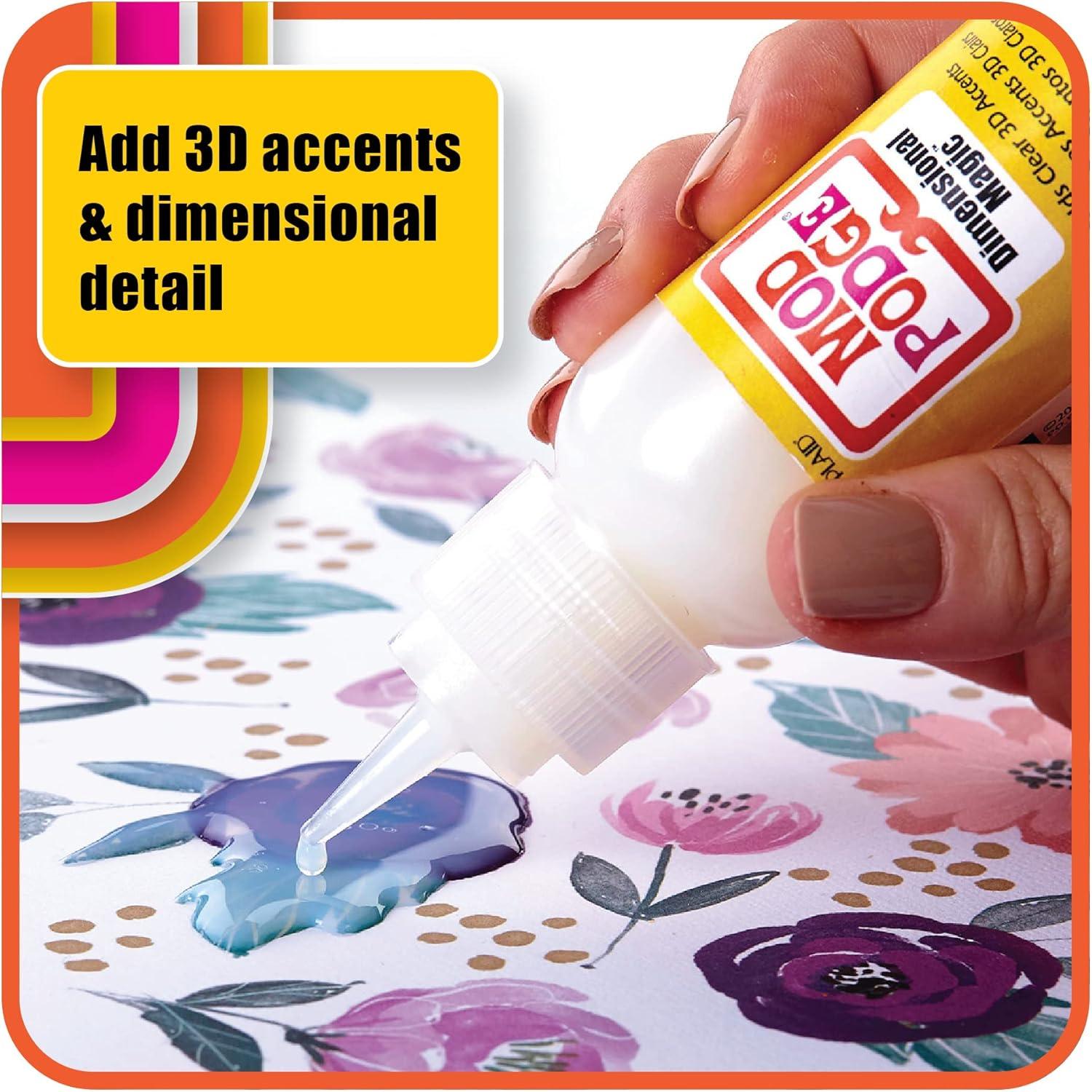 image:imageMod Podge CS11331 Glitter Dimensional Magic 2 oz SilverSilver