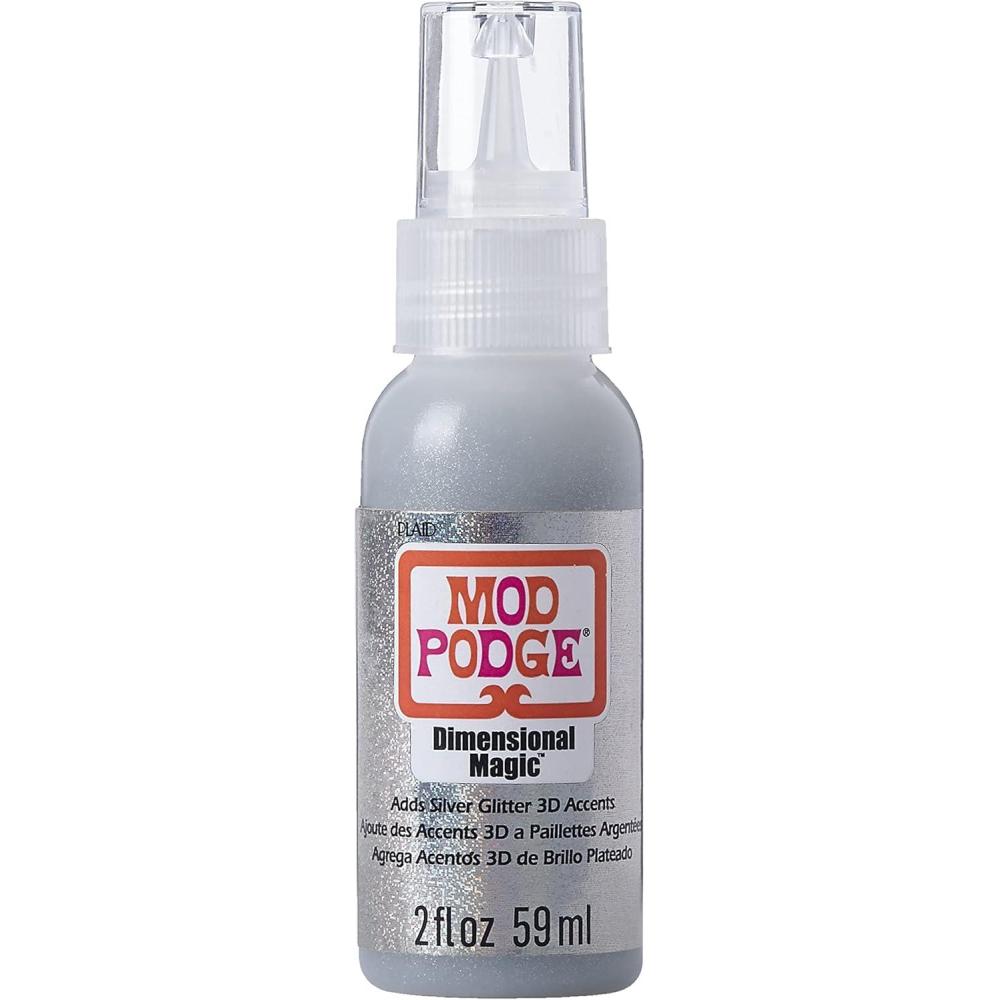 image:imageMod Podge CS11331 Glitter Dimensional Magic 2 oz SilverSilver