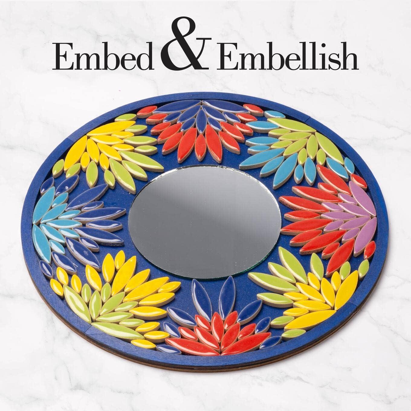 image:imageMod Podge Round Wood Tray 12 Pouring Surface for Epoxy DIY Supplies for Resin Arts and Crafts Projects 25488