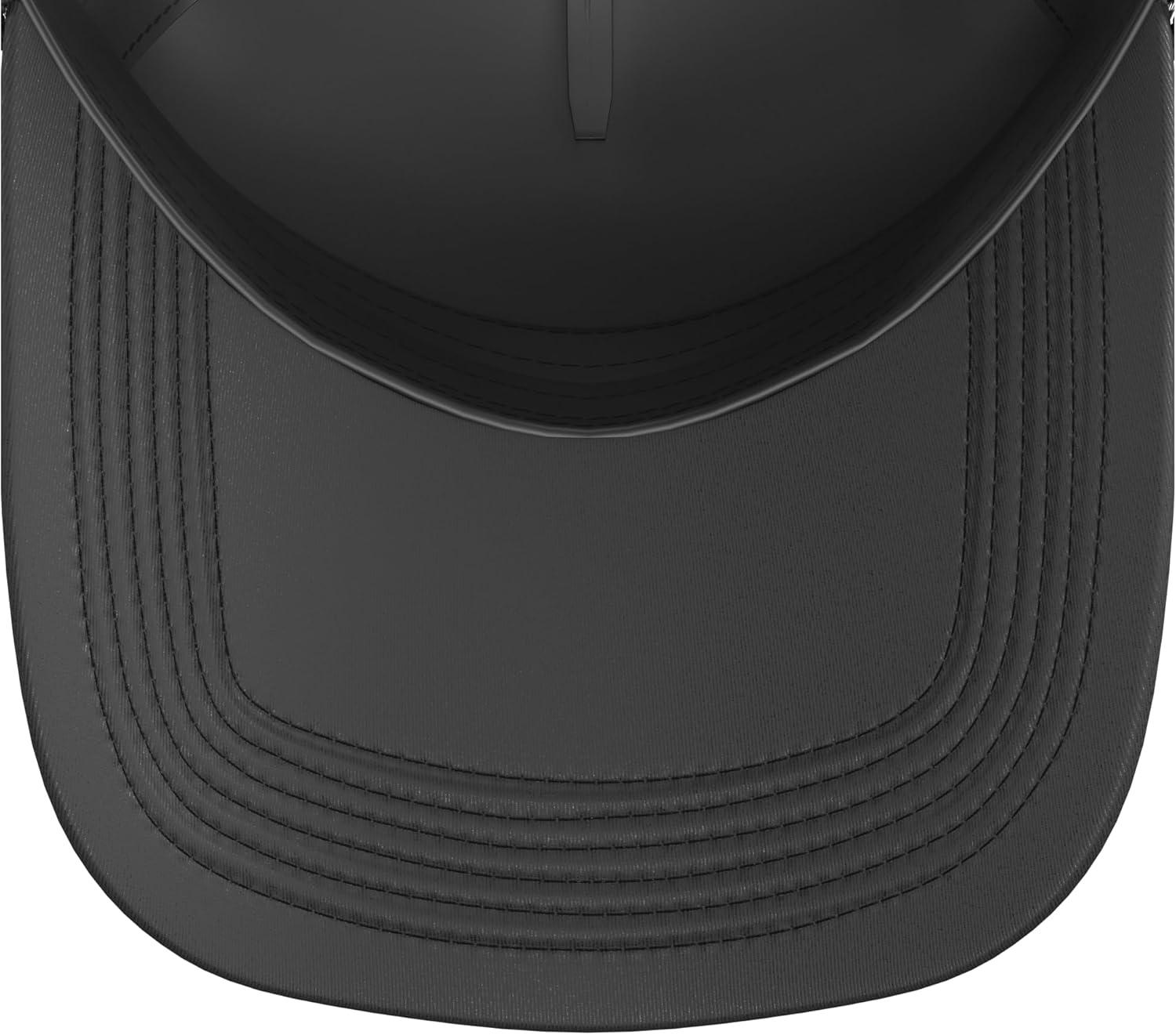 image:imageGlue Crew Trucker Hat with Adjustable Mesh BackBlack