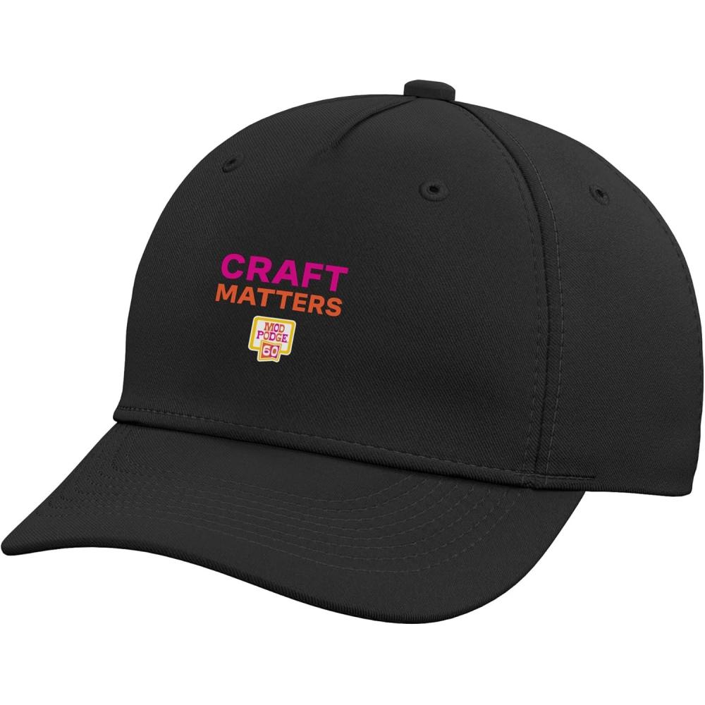 image:imageCraft Matters Adjustable Baseball HatBlack