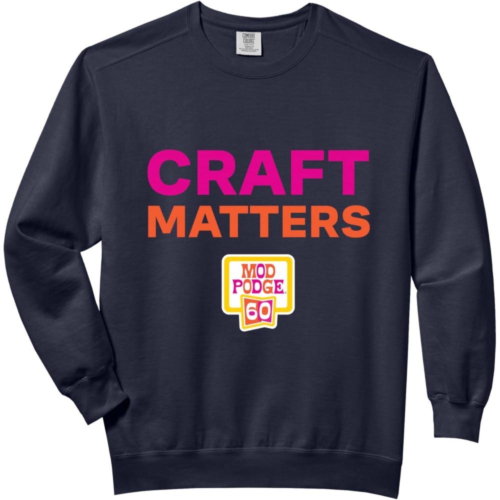 image:imageCraft Matters Comfort Colors Adult SweatshirtNavy