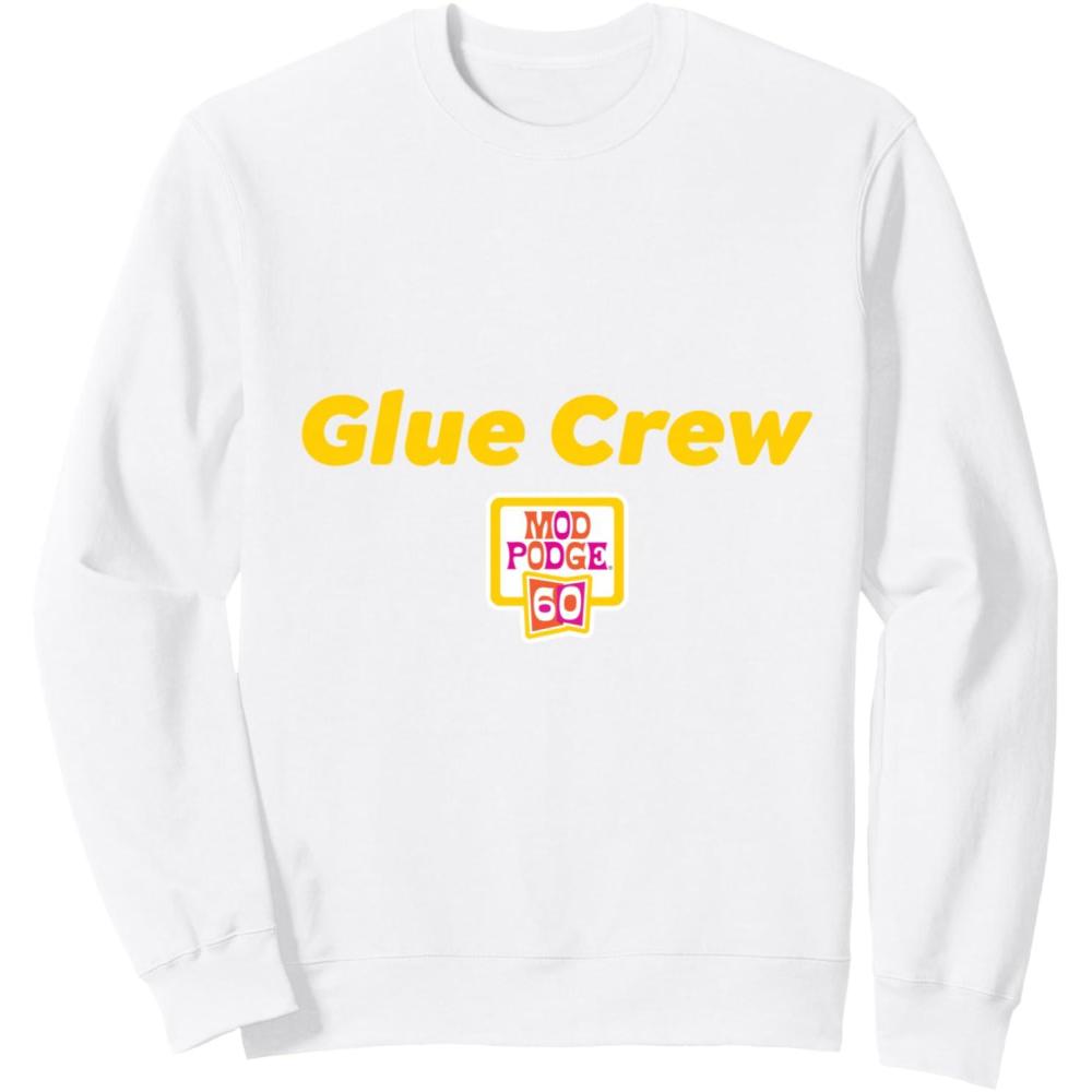 image:imageGlue Crew SweatshirtWhite