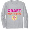 image:imageCraft Matters Long Sleeve TShirtHeather Grey
