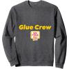 image:imageGlue Crew SweatshirtDark Heather Grey