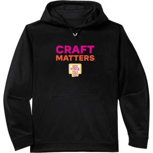 Craft Matters Performance Hoodie(Black)