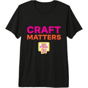 Craft Matters Premium Tri-Blend T-Shirt(Black)
