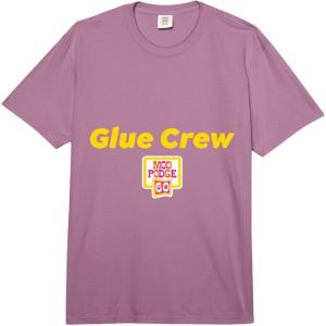 Glue Crew Comfort Colors Adult Heavyweight T-Shirt(Plum)