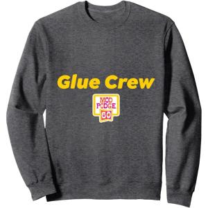 Glue Crew Sweatshirt(Dark Heather Grey)